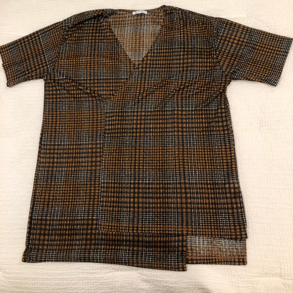 Patterned Tee Shirt Dress